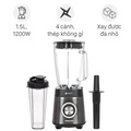 Máy xay sinh tố Philips HR3041/00 - Dung lượng 2L, Thân máy màu đen, Cối thủy tinh
