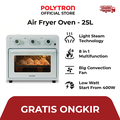 Polytron PEO-25S2N Air Fryer Oven 25L - Latte, Konveksi, 8 Program
