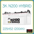 3K N200 แบตเตอรี่รถยนต์ 200Ah กำลังสูงสำหรับรถบรรทุกและเรือ