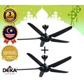 Kipas Siling deka K9 56" Hitam (4 Speed with Remote Control)