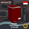 Chest Freezer Artugo CF101 100 Liter - Penyimpanan Daging dan Makanan Beku Berkapasitas Besar