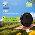 Ecovacs DEEBOT N30 OMNI Robot Vacuum & Mop Hitam 10000Pa TrueMapping 2.0