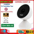 Camera AI Hanet HA1000 - Camera Trí Tuệ Nhân Tạo 5MP, 2K, Nhận Diện Khuôn Mặt, Chấm Công, Trắng