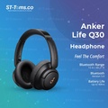 Anker Soundcore Life Q30 Headphone Wireless Bluetooth Over-Ear