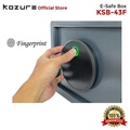 Brankas Kozure KSB-43 Hitam Baja Digital Fingerprint 10 Jari dengan Alarm dan Garansi 2 Tahun