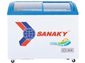 Tủ đông Sanaky VH-6899K 437 lít, 2 cửa kính lùa cong, làm lạnh trực tiếp, tiết kiệm điện