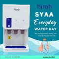 Hijrah Water Syaa - Penapis Air Alkaline & Hydrogen 6 Katrij, Kapasiti 1.5L Panas & 3.0L Sejuk