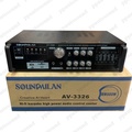 เครื่องขยายเสียง SOUND MILAN รุ่น AV-3326 แอมป์ 80W 2 ช่องสัญญาณ พร้อม Bluetooth และ USB