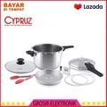Cypruz Panci Presto Stainless Steel PC-0500 8 Liter Premium