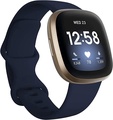 Fitbit Versa 3 Smart Watch - Hitam, Layar AMOLED 1.58", Bateri 6 Hari, GPS &amp; GLONASS