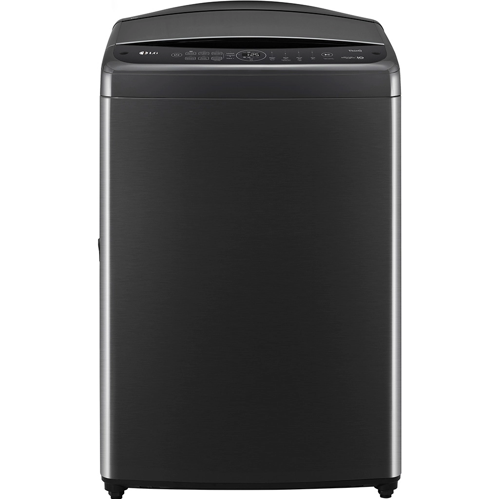 Máy giặt LG TV2515DV5J 15 kg Cửa trên, Inverter AI, Thép không gỉ, Đen