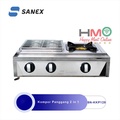 Sanex SN-KKP128 Kompor Gas + Panggangan 2-in-1 Serbaguna LPG