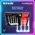 Tenda F6 Wireless Router N300 Putih - Mudah Disediakan