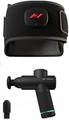 Hyperice Venom 2 Back Wrap - Advanced Heat and Vibration Therapy for Pain Relief (Black, 48x11x2 inches)