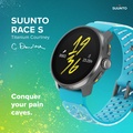 Suunto Race S Titanium นาฬิกาสมาร์ทวอทช์ GPS AMOLED 1.32 นิ้ว สี Graphite