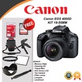 Canon EOS 4000D Kamera DSLR dengan Sensor CMOS 18MP
