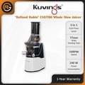 Kuvings EVO700 Slow Juicer - Kapasiti 400ml, Motor DC 60rpm, Warna Silver/Hitam