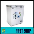 Hesstar HCF-PD14L 140L Peti Sejuk Beku 1 Pintu (Putih & Kelabu)