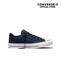 Converse รองเท้า Chuck Taylor All Star Malden Street Seasonal สีดำ/ขาว/ดำ ผ้าใบ ทรงมิดท็อป