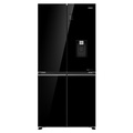 Tủ lạnh Aqua Inverter 469 lít Multi Door AQR-M536XA(WGB) - Đen, Kính chịu lực, 4 cánh