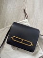 Hermes Mini Roulis 18 小牛皮翻蓋斜背包 白色 女裝 18x15x6cm