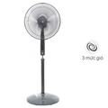 Quạt đứng KDK P41U - 3 Cánh, Đen, 50W, Kích thước 1533x450x450mm