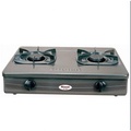 Bếp Gas Dương Rinnai RV-360GM - 700x420mm, Thép Phủ Men, 2 Bếp Đốt Gang Đúc