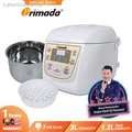 Primada PSCL301 Periuk Nasi 1.2 Liter Mikrokomputer dengan Pelbagai Mod Memasak