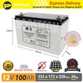 MSB MS 12-100 ULTRA Bateri Sealed Lead Acid 12V 100AH untuk UPS dan Solar Backup