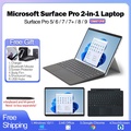 Microsoft Surface Pro 11 - Tablet 2-in-1 13" Snapdragon X, 16GB RAM, 256GB SSD, Hitam/Emas/Abu/Biru