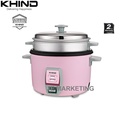 Khind RC928T 2.8L Rice Cooker - Light Pink