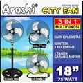 Kipas Angin Arashi AR 118 SDW - City Fan Multifungsi