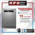 Toshiba DW-08T1 Mesin Basuh Pinggan Meja - Silver