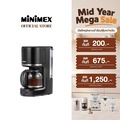MINIMEX MDC1 เครื่องชงกาแฟ ขนาดกระทัดรัด 6 ถ้วย