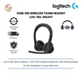Logitech Zone 305 - Headset Tanpa Wayar untuk Penggunaan Perniagaan dan Komunikasi