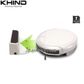 Khind VC9X8C Pembersih Vakum Robot Hitam 35cm x 35cm x 9cm, Kapasiti Debu 0.6L, Sistem Pembersihan Elektrik