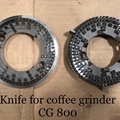 Mata Pisau Grinder Kopi COG CG-800 HS850 Gilingan Kopi