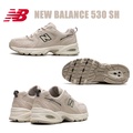 New Balance 530 MR530AD รองเท้าผ้าใบผู้ชาย สีขาว/เงิน