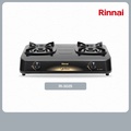Rinnai RI302S Kompor Gas 2 Tungku Hitam - Sun Burner 1.9kW, Teflon