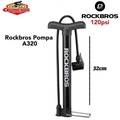 ROCKBROS Pompa Ban Sepeda Motor A320 120 PSI - Alat Inflasi Praktis