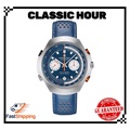 Hamilton H51606640 American Classic Chrono-Matic 50 Auto Chrono Jam Tangan Pria 48mm Stainless Steel Biru