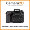 Nikon D7500 DSLR Camera Body Only - DX-Series, APS-C Sensor, 20.9MP, EXPEED 5 Processor, Tilting Touchscreen LCD, 51-Point AF System, 4K Video, Wi-Fi & Bluetooth