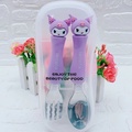 Melody 029 Kasut Wanita Lavender, Sage, Tan, Black, Cream - Premium Soft Silky Synthetic Leather