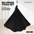 Big Swing Yoga 5M | Aerial Yoga Hammock SVARGA - Hitam, Pink, Ungu