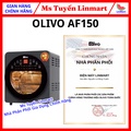Nồi Chiên Không Dầu OLIVO AF15 - 15L, Xám Đen, Công Suất 2000W, Thiết Kế Mỹ