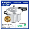 Miyako PC-1200 Panci Presto 12L Aluminium - Pressure Cooker Kapasitas Besar