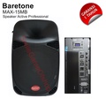 Baretone MAX-15MB Speaker Aktif 15 Inci Hitam dengan Bluetooth dan Microphone