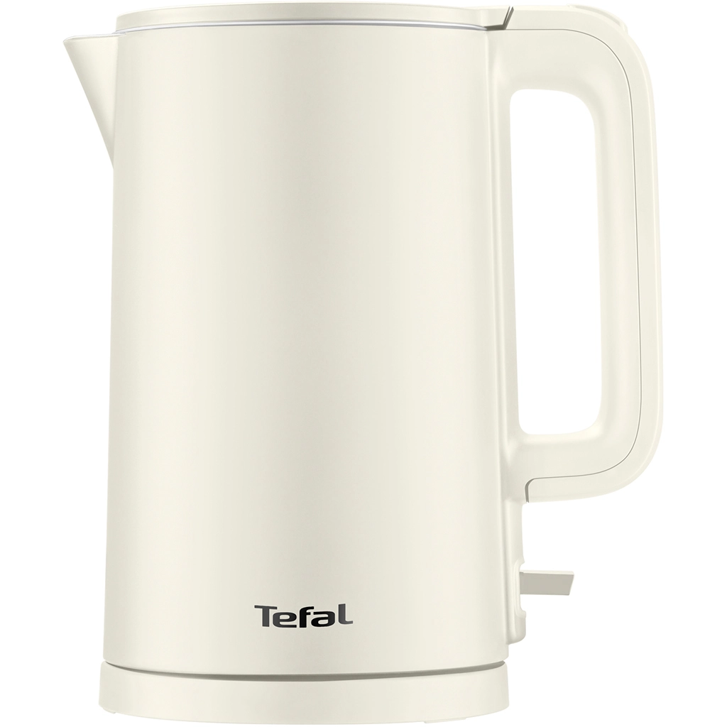 Bình đun siêu tốc Tefal KO140AE0 1.5L - Trắng/Đen, Dung tích lớn, Công suất mạnh mẽ 1500W