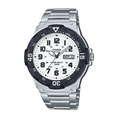 Casio MRW-200HD-7BVDF Jam Tangan Analog Putih Perak Stainless Steel