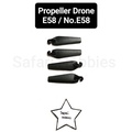 E58 Drone Eachine 2MP Quadcopter Dengan Kamera 720p, Penerbangan 9 Minit, Pengendalian Wi-Fi